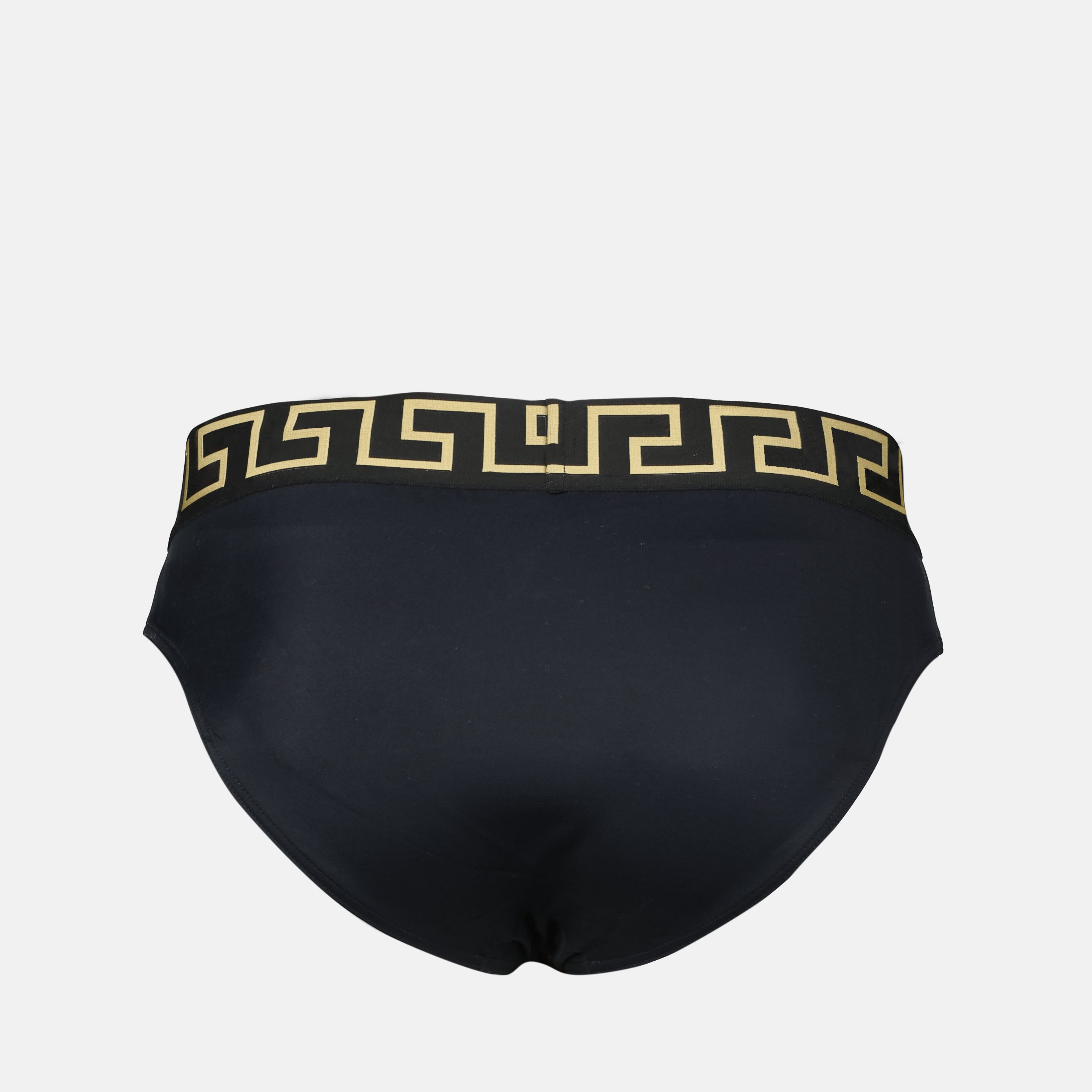 Moda mare Medusa Greca Swim Brief Versace Nero Homme