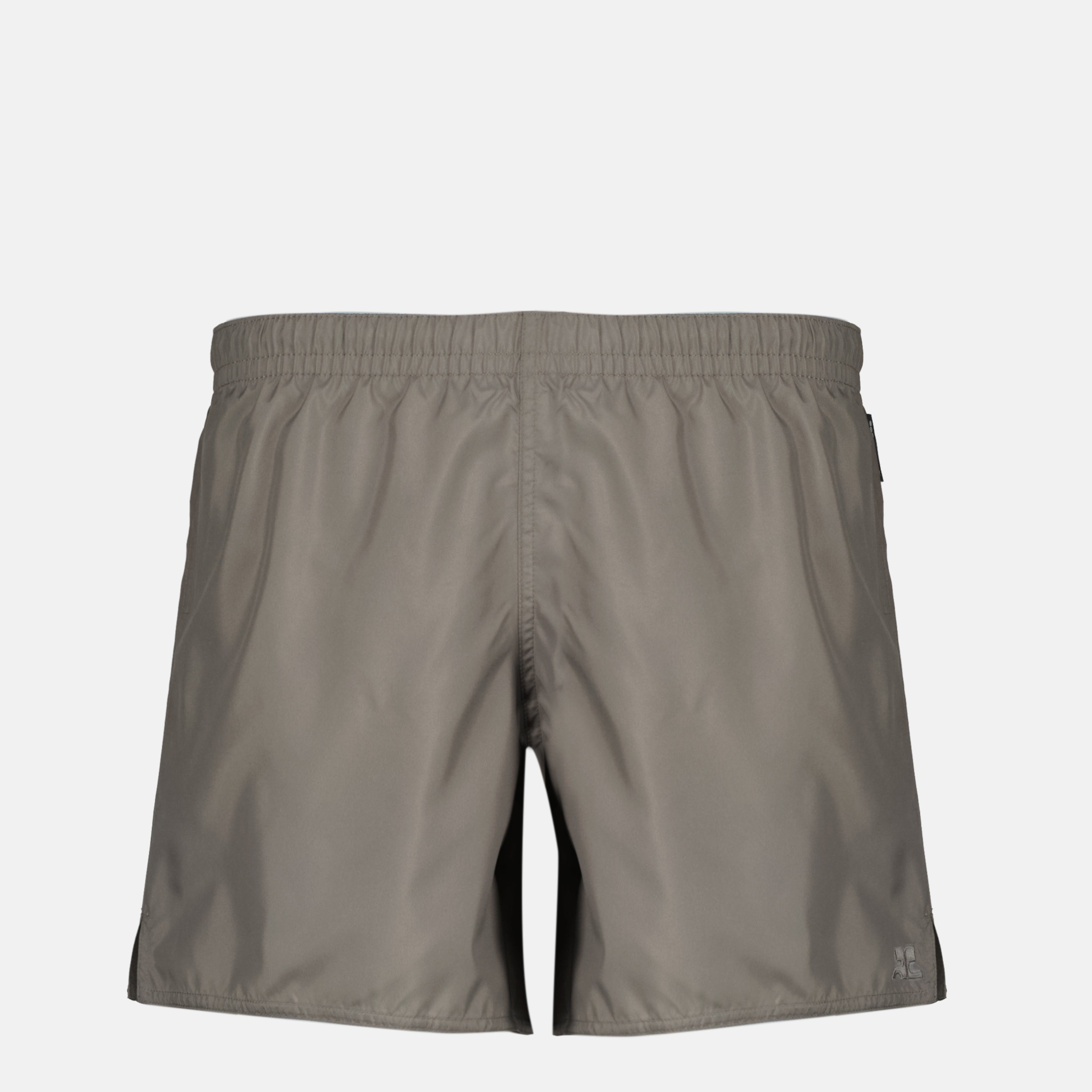 Bild des grauen AC-Badeanzugs für Herren von Courrèges - Frühjahr-Sommer 2026 - Vorderansicht