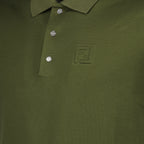 Polos Polo de Algodón Fendi Verde Homme