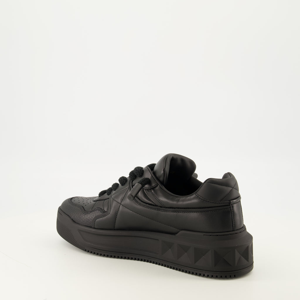 Baskets One Stud XL Schwarze Sneakers Valentino Garavani Noir Homme