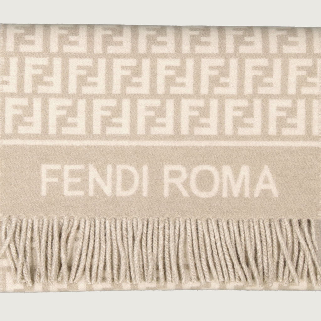 Écharpes, foulards et gants Écharpe FF Fendi Beige Femme