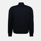 Jaquetas Casaco Estofado Bicolor Moncler Azul escuro Homme