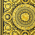 Scarves and gloves Foulard en soie Versace Yellow Femme