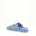 Zapatos abiertos Sandales Fendi Feel Fendi Azul Femme