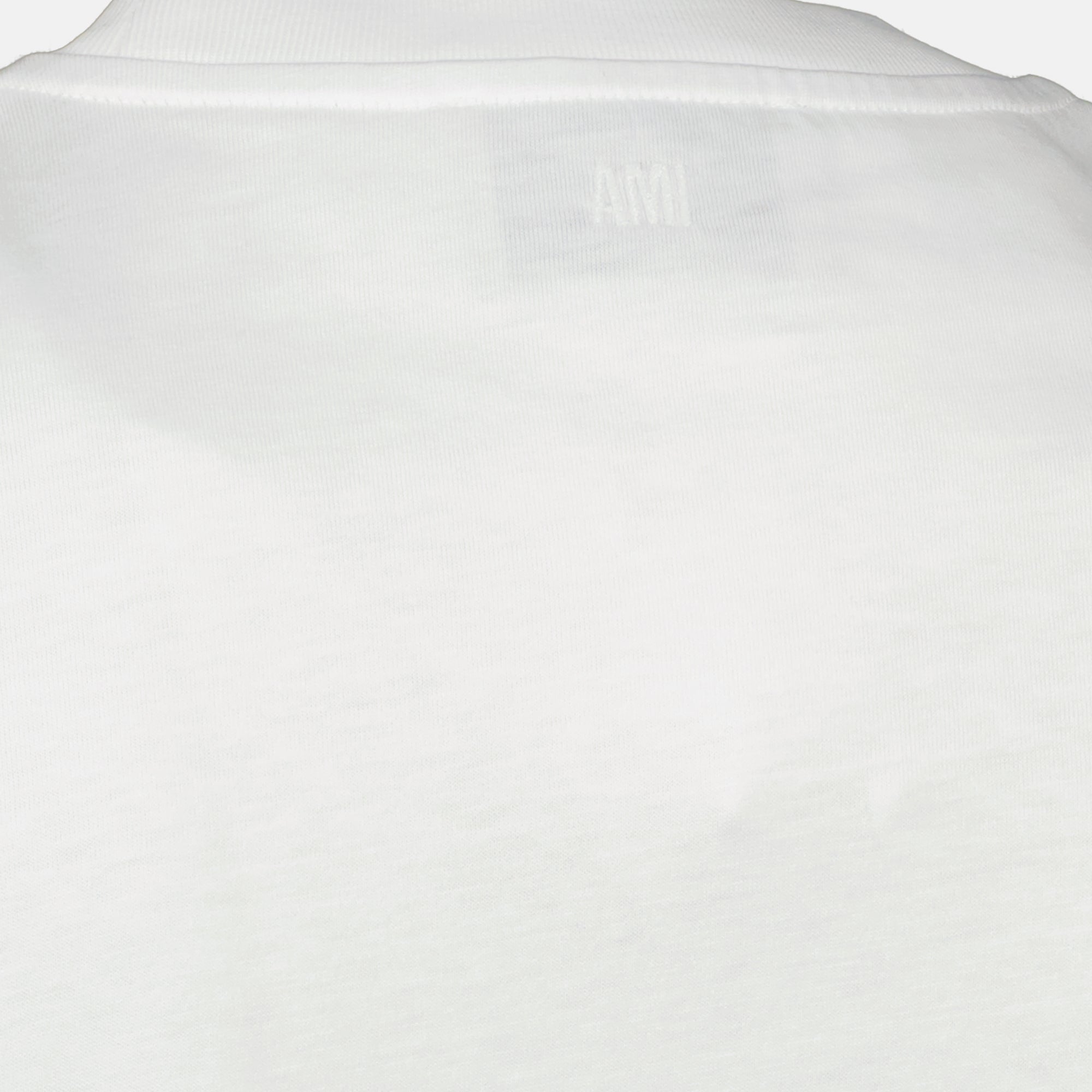 Immagine della T-shirt Ami de coeur del marchio Ami PARIS per Uomo - Stagione Autunno-Inverno 2025 - Vista Dettagliata_6