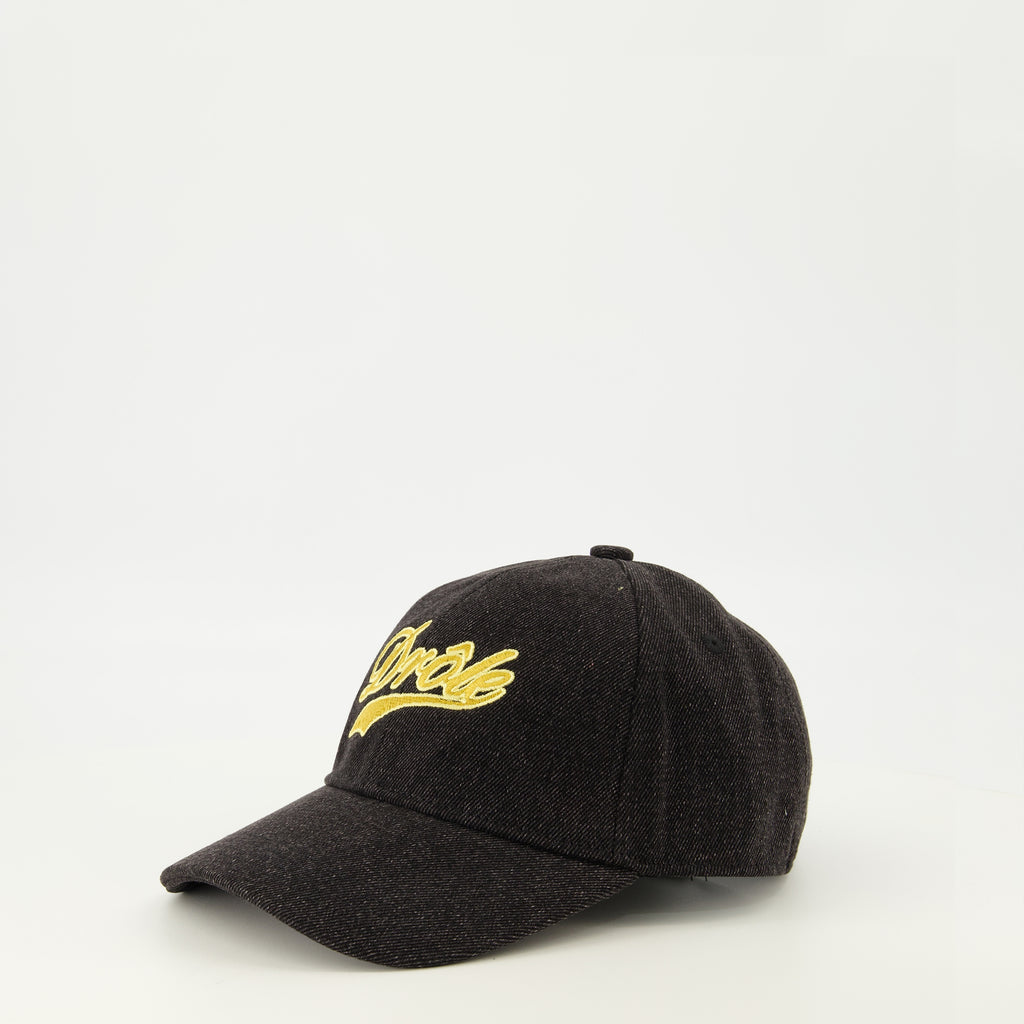 Chapeaux, casquettes et bonnets Cappello Divertente in Denim Nero Drole De Monsieur Noir Homme