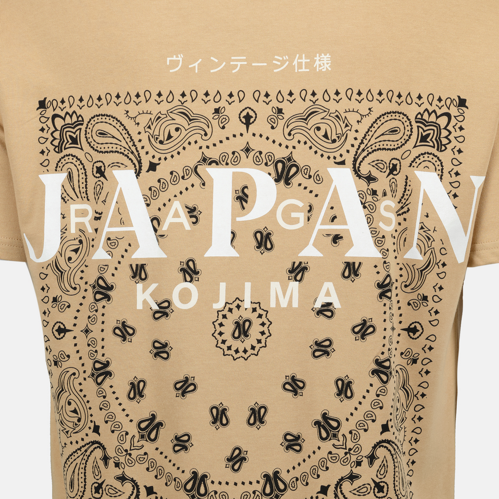 T-shirts Miki T-shirt Japan Rag Beige Homme