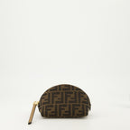 파우치 Petite trousse de toilette Baguette Fendi 갈색 Femme