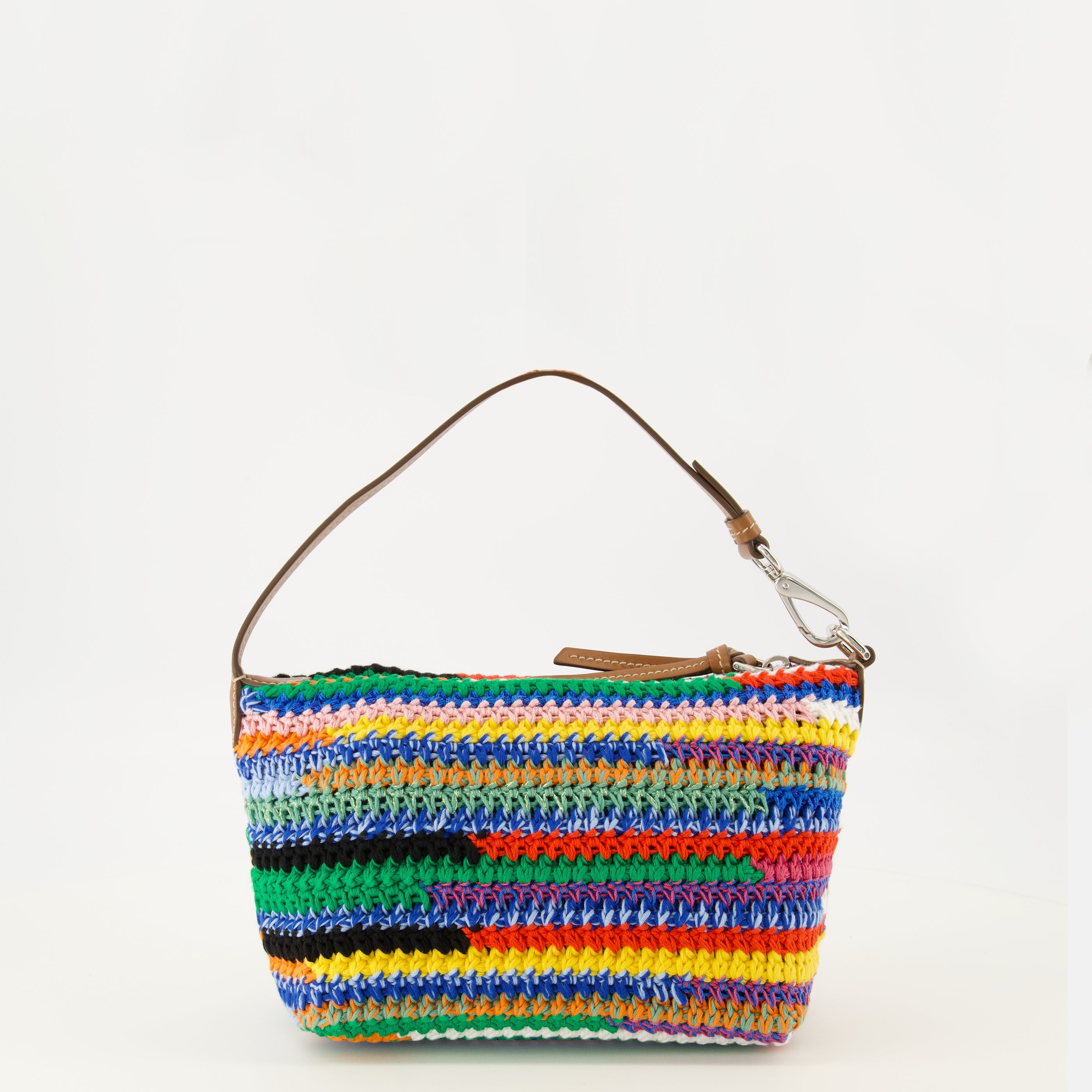 Sacs à main et épaule 다채로운 크로셰 파우치 Miu Miu Multicolore Femme