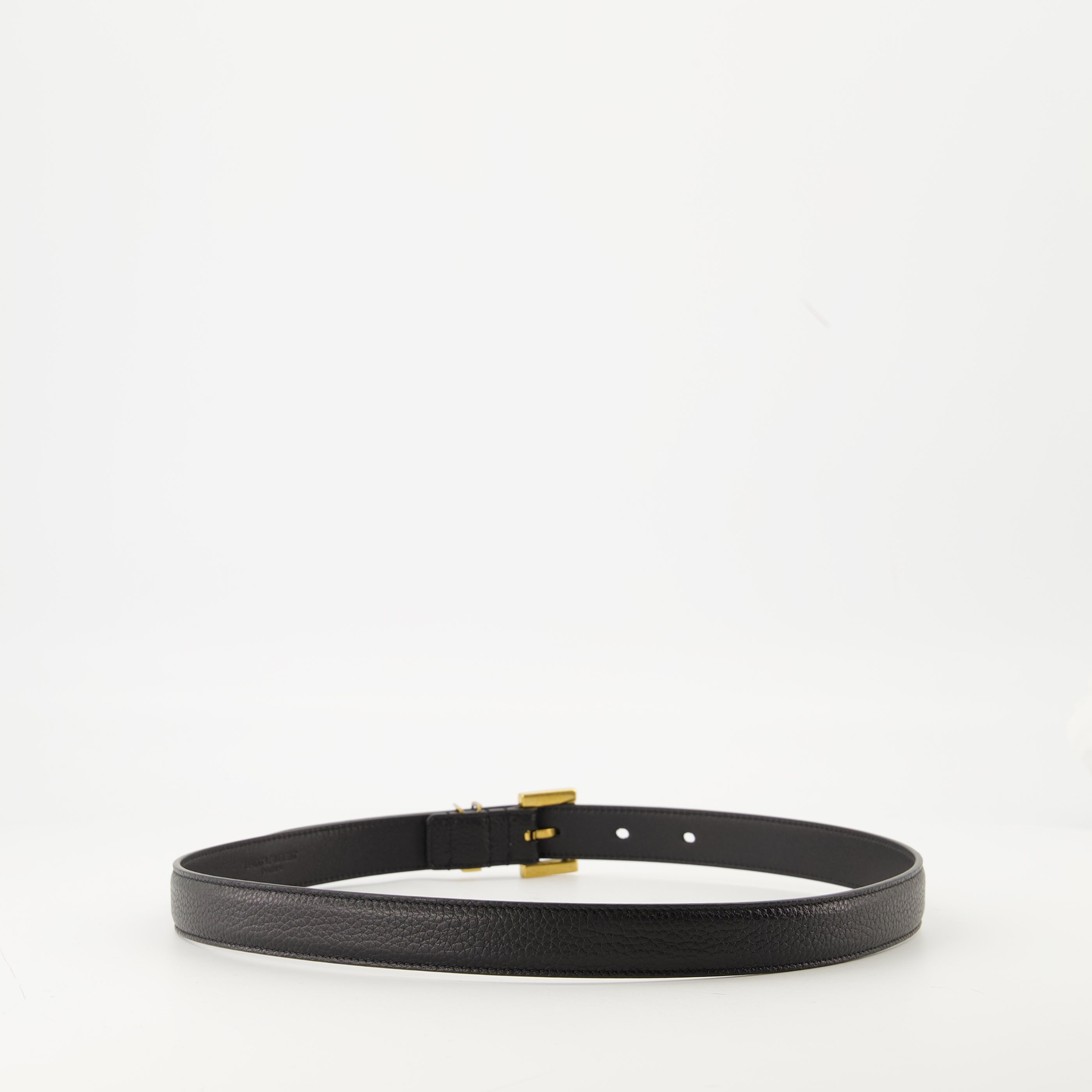 Image of the Cassandre Belt from the brand Saint Laurent for Women - Fall-Winter 2025 - Back View