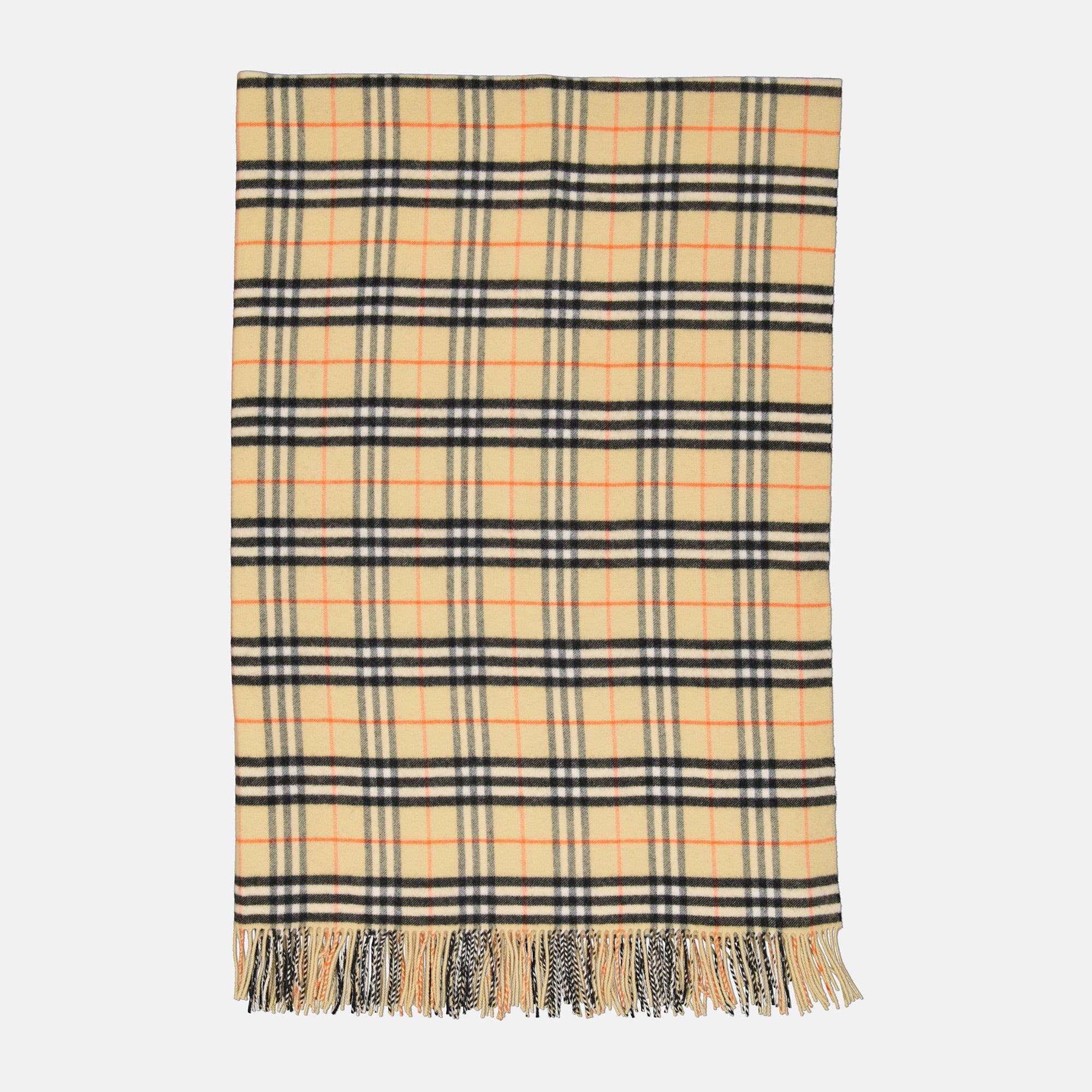 Lifestyle Couverture Check Burberry Beige Unisexe