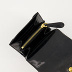 Kleine lederwaren Lederbörse Paris Paris Ami PARIS Schwarz Unisex