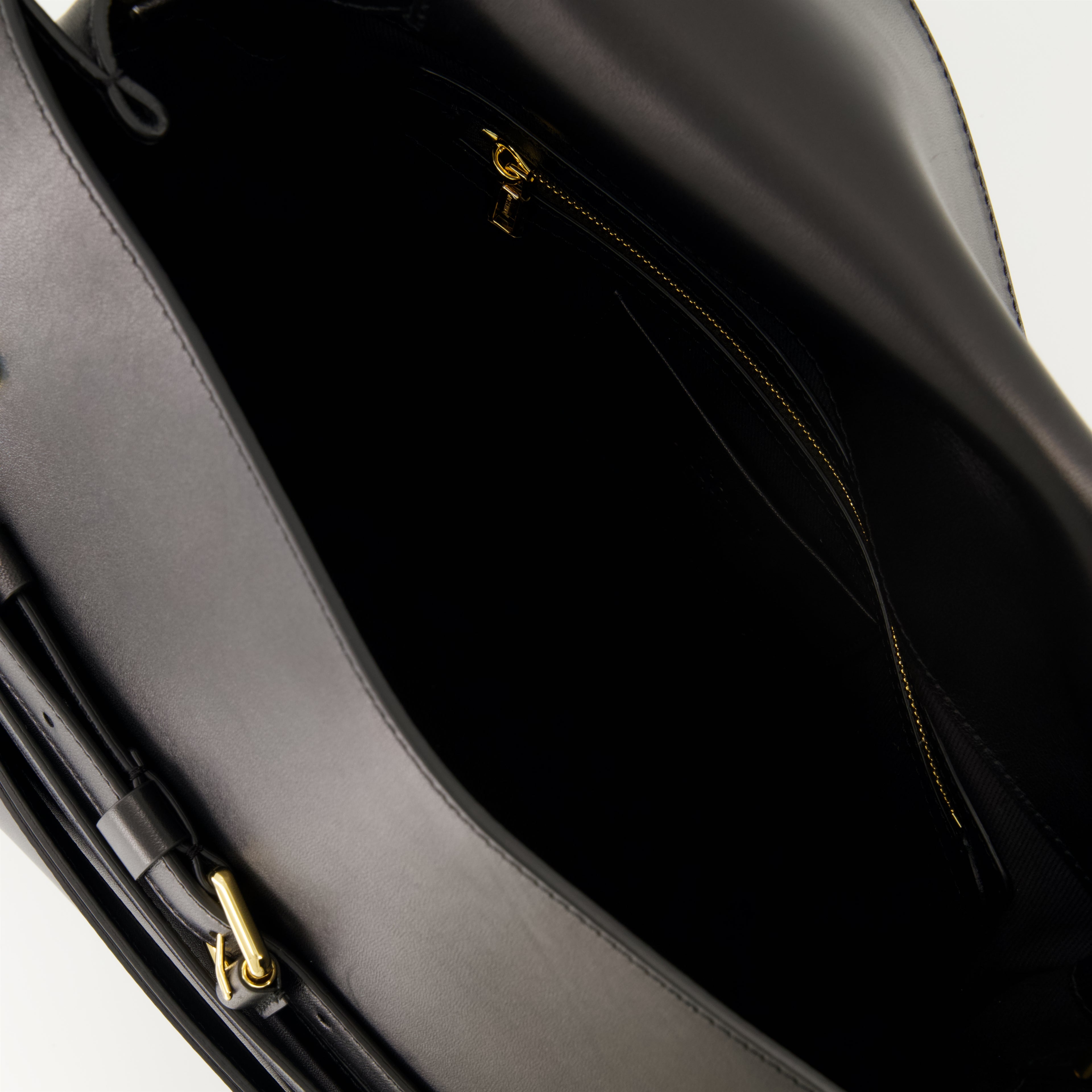 Sacs à main et épaule Sac Tie Me medium Moschino Noir Femme