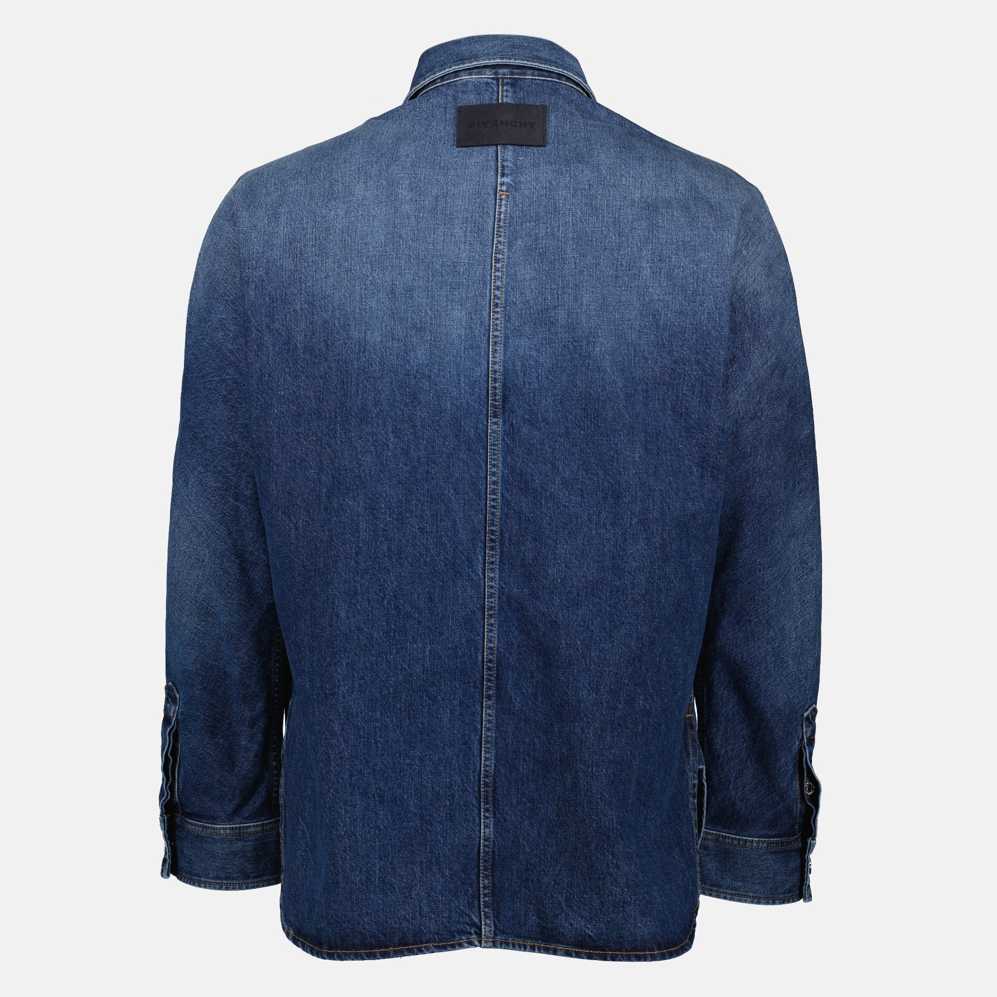 Chemises Denim Shirt Givenchy Bleu foncé Homme