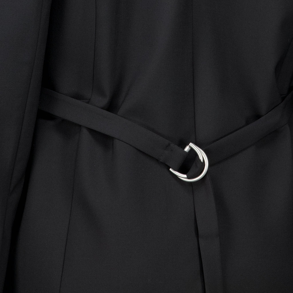 Vestes Kontrastierender Wollblazer Christopher Esber Noir Femme