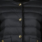 Immagine dell'articolo Giacca corta nera con fiori Moncler per donna - Stagione Primaverile-Estate 2026 - Vista Dettagliata_2