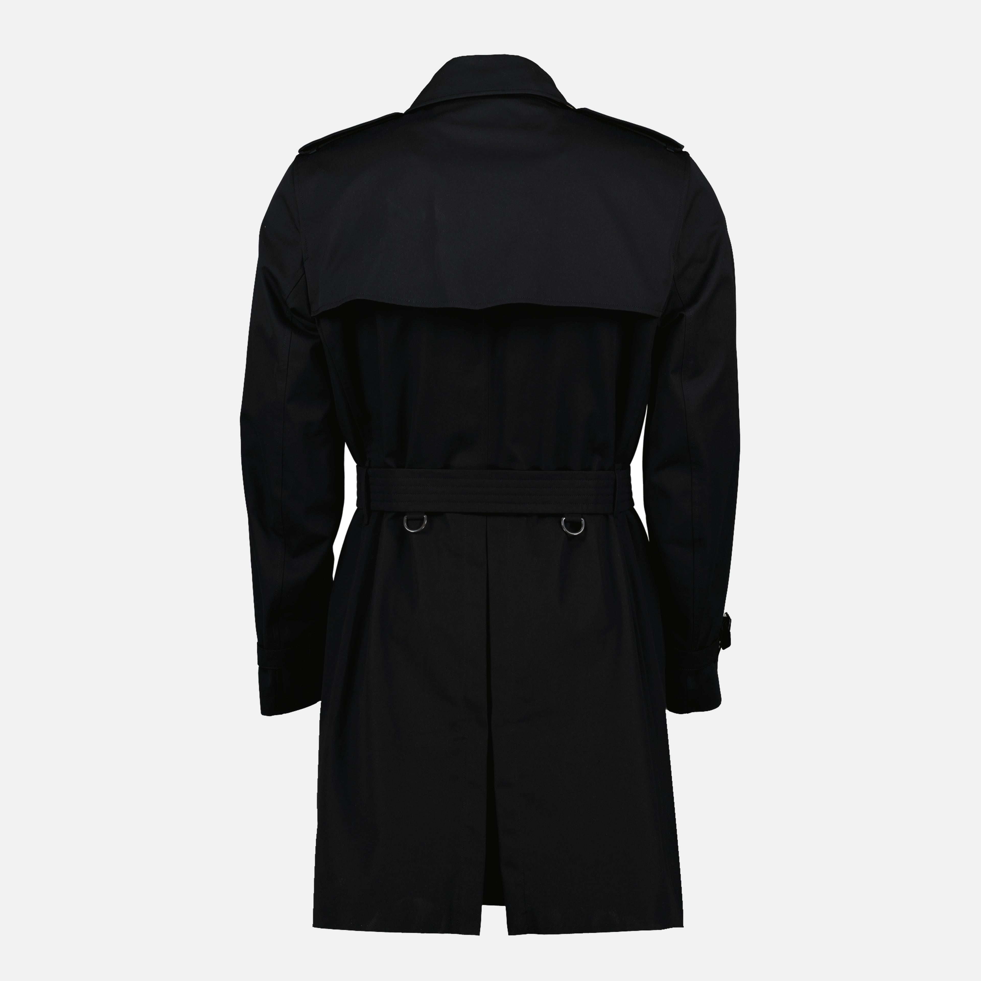 Coats Kensington Trench Burberry Black Homme