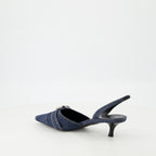 Sapatos de salto Saltos em Denim Voyou Givenchy Azul escuro Mulheres