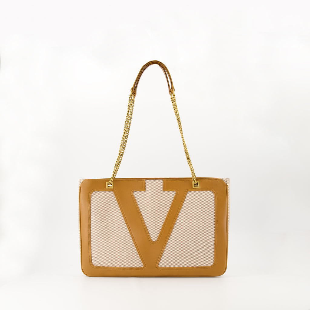 Umhängetaschen Viva Superstar Tote Bag Valentino Garavani Braun Femme
