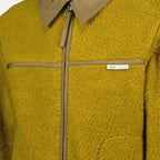 Imagen del artículo chaqueta polar de lana caqui de la marca Ami PARIS para Hombre - Temporada Otoño-Invierno 2025 - Vista Detallada_1