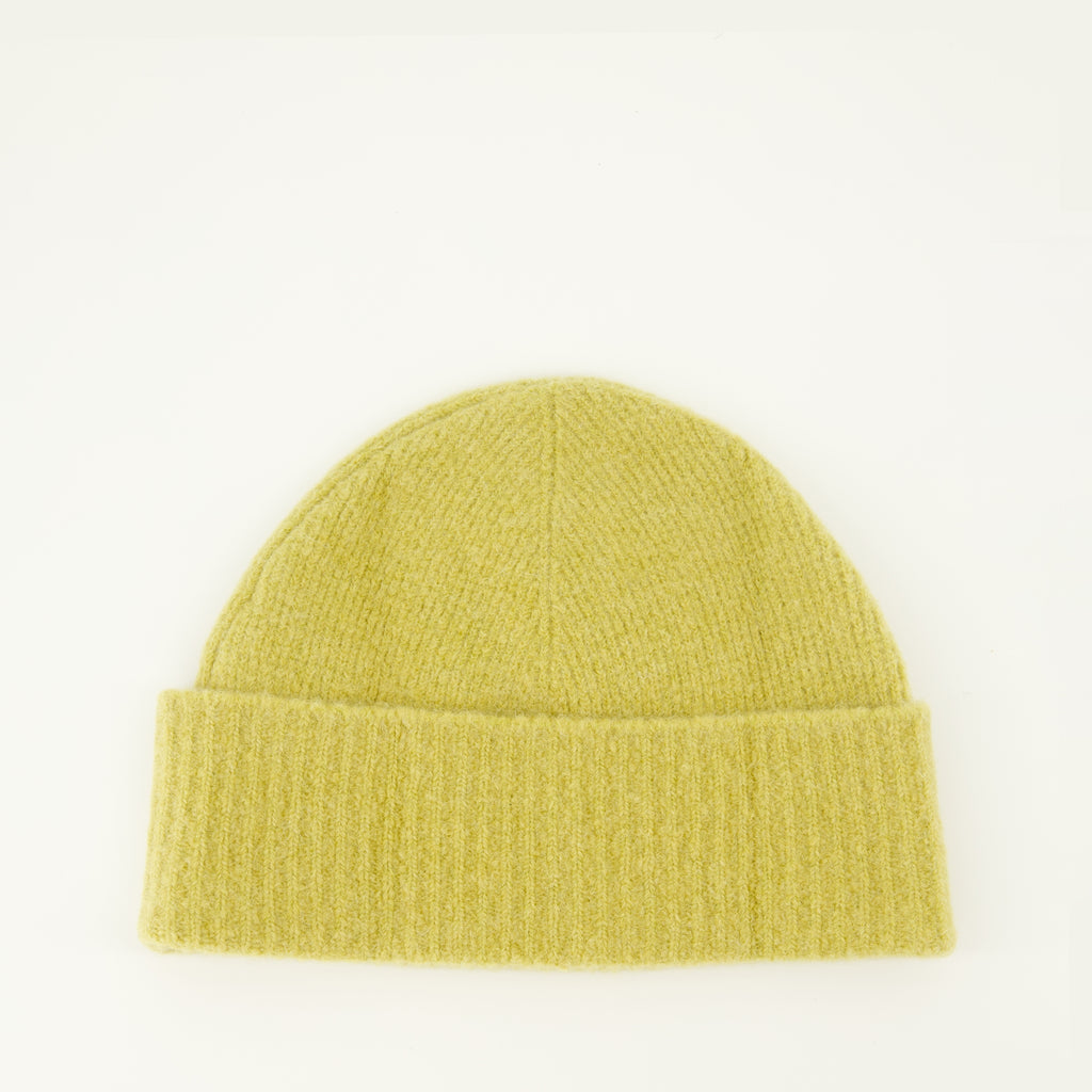Chapeaux, casquettes et bonnets アミ・ド・クール ビーニー Ami PARIS Jaune Unisexe