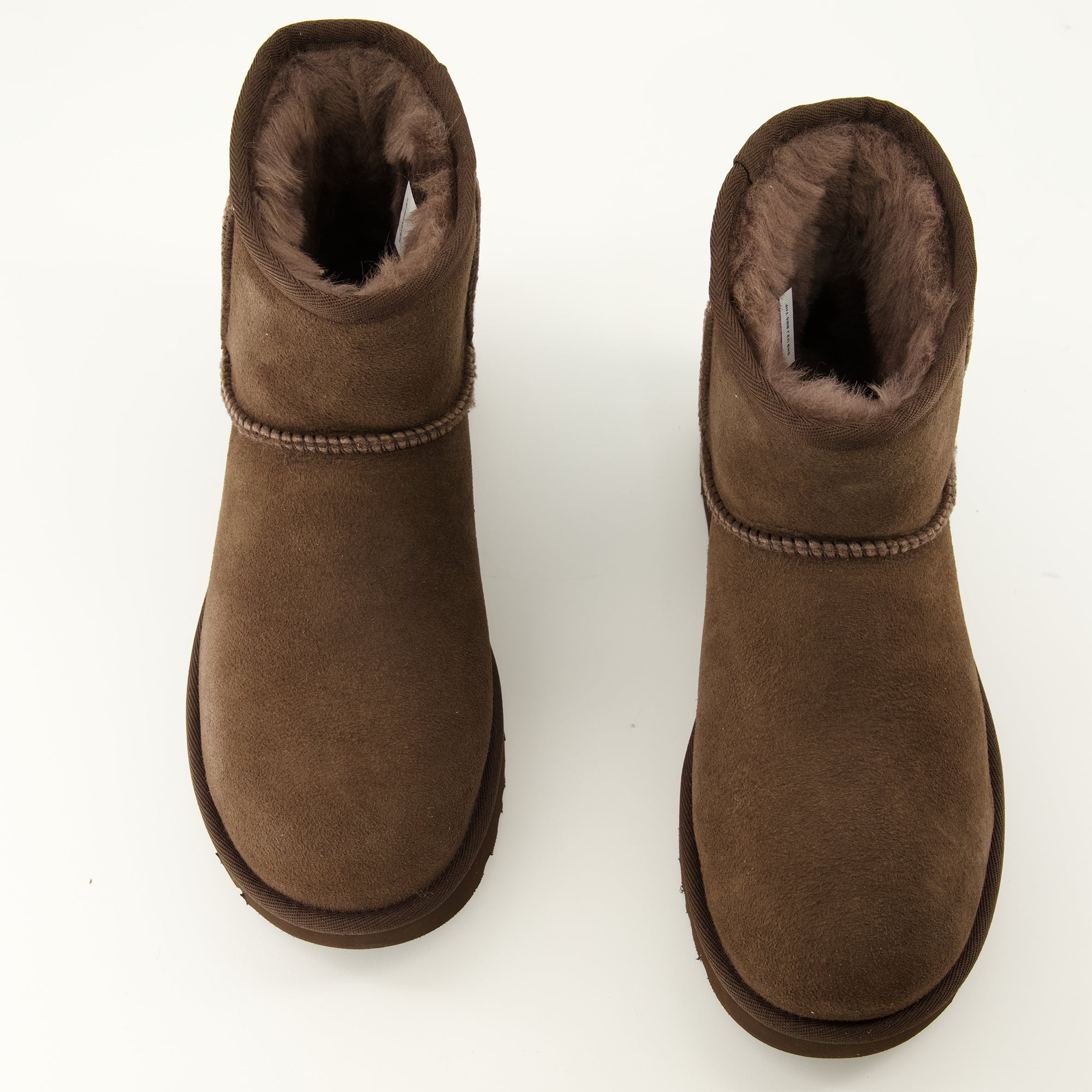 Bottines Classic Mini II Braune Stiefeletten Ugg Marron Femme