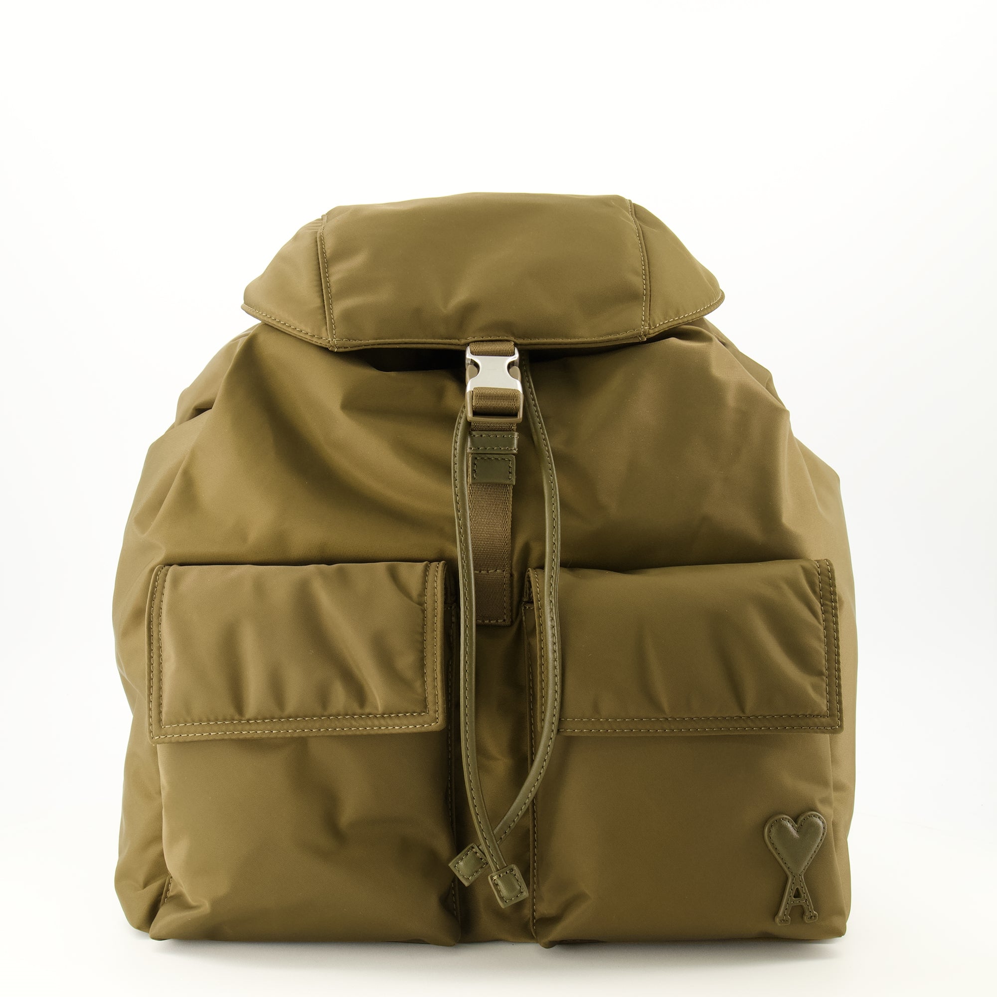 Sacs à dos マルセル カーキ バックパック Ami PARIS Kaki Unisexe