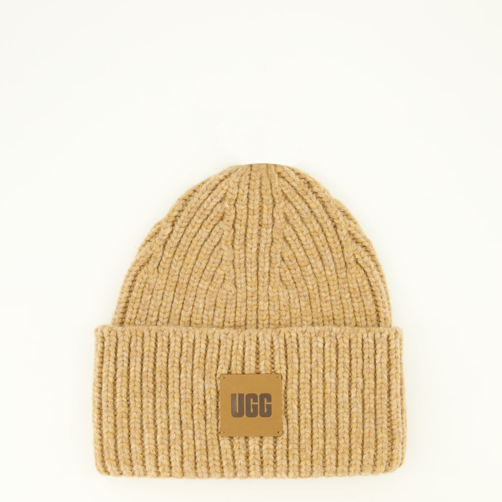 Chapeaux, casquettes et bonnets Braune Strickmütze Ugg Marron Unisexe
