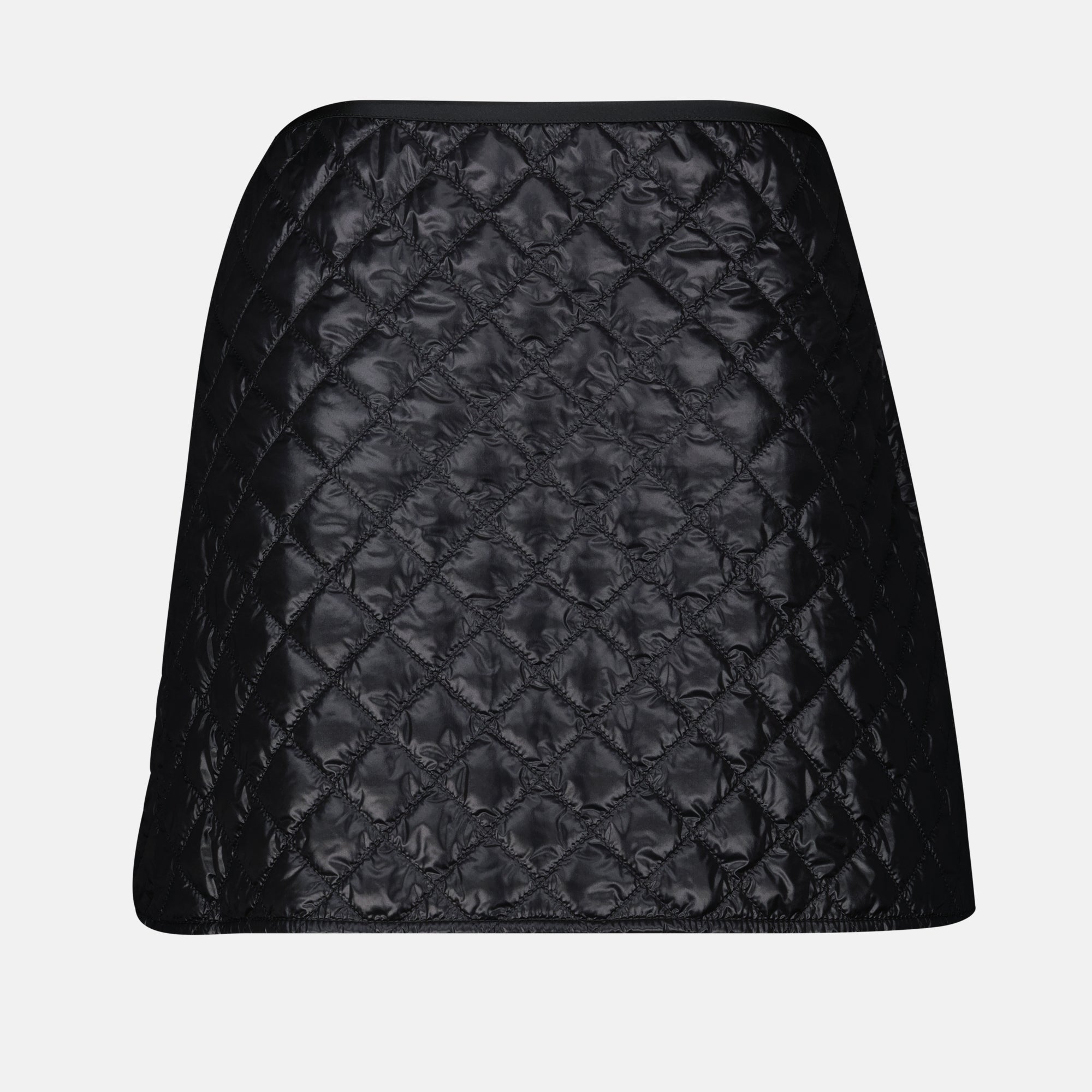 Röcke Jupe mini matelassée Moncler Schwarz Femme