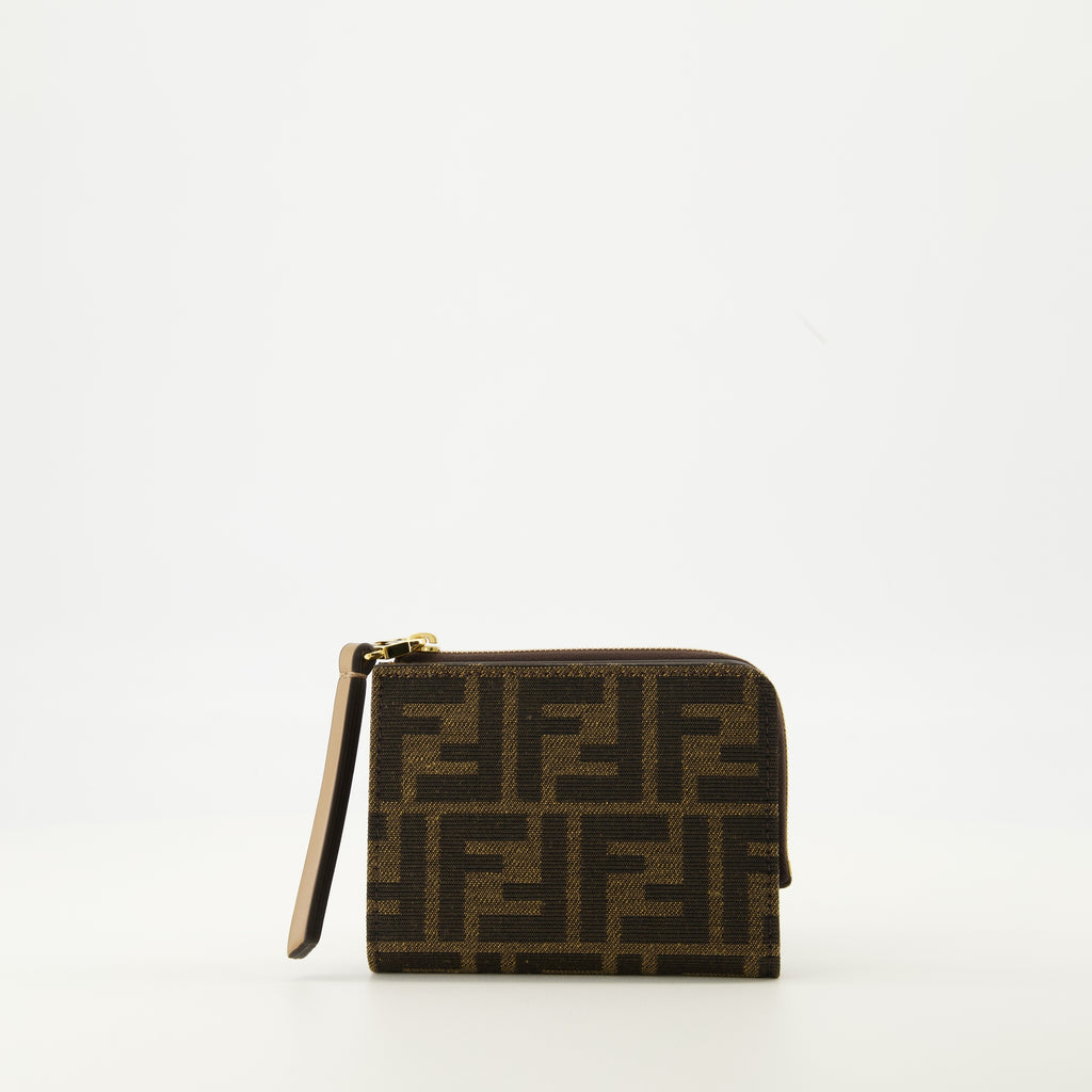Bild des Fendi Slim Baguette Geldbeutels für Damen - Herbst-Winter 2025 - Vorderansicht