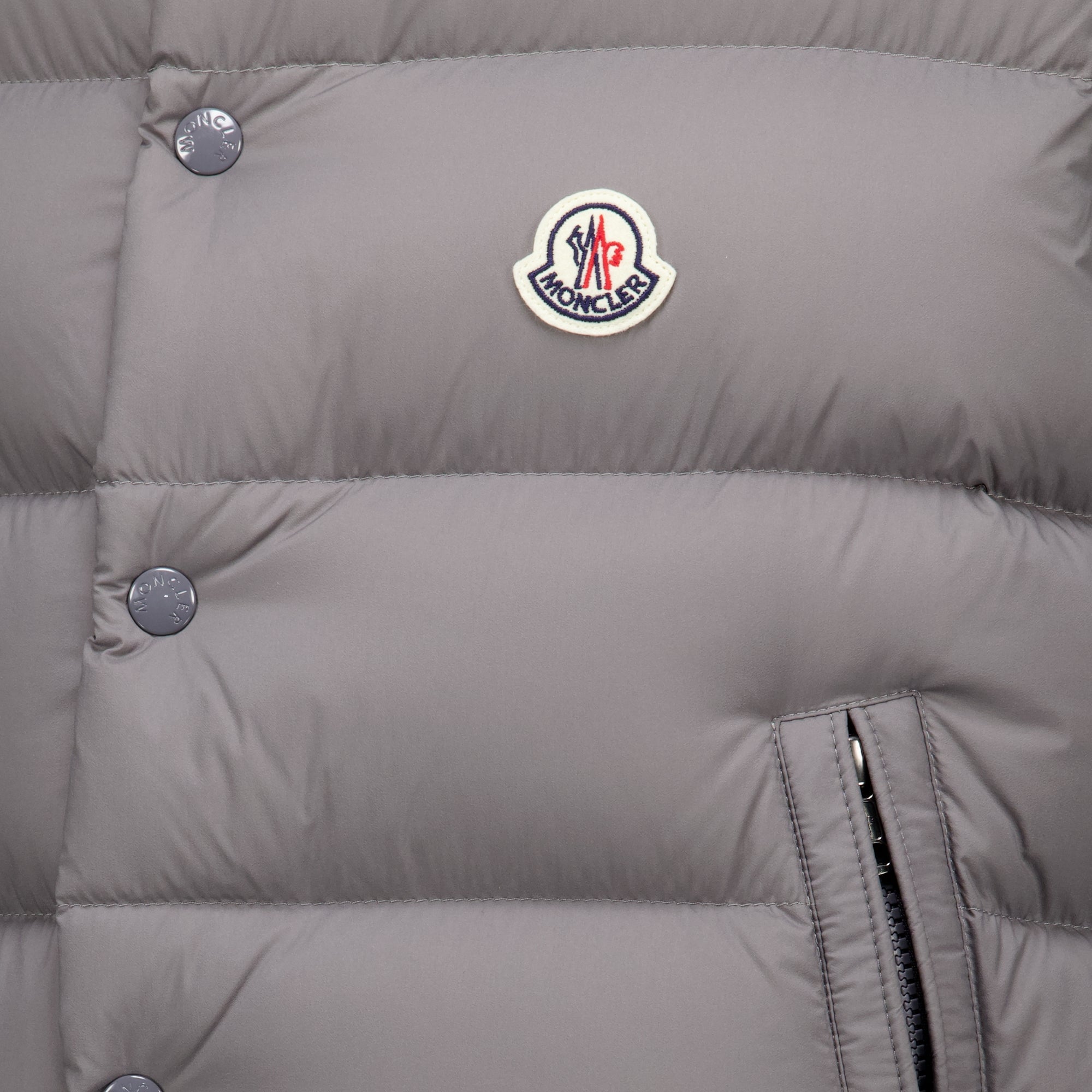 Vestes Chaqueta de Plumas Sin Mangas Tibb Gris Moncler Gris Homme