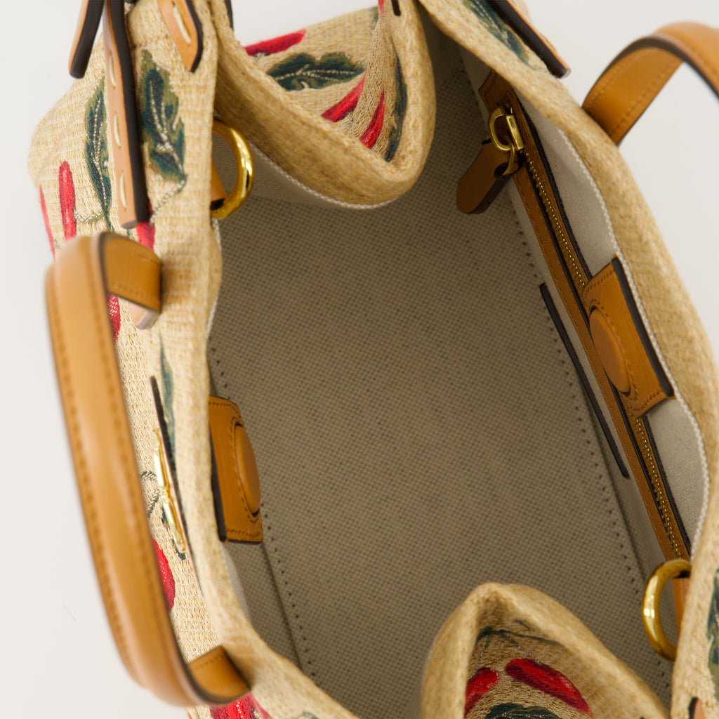 Sacs bandoulière Petit sac cabas Cherryfic Valentino Garavani Beige Femme