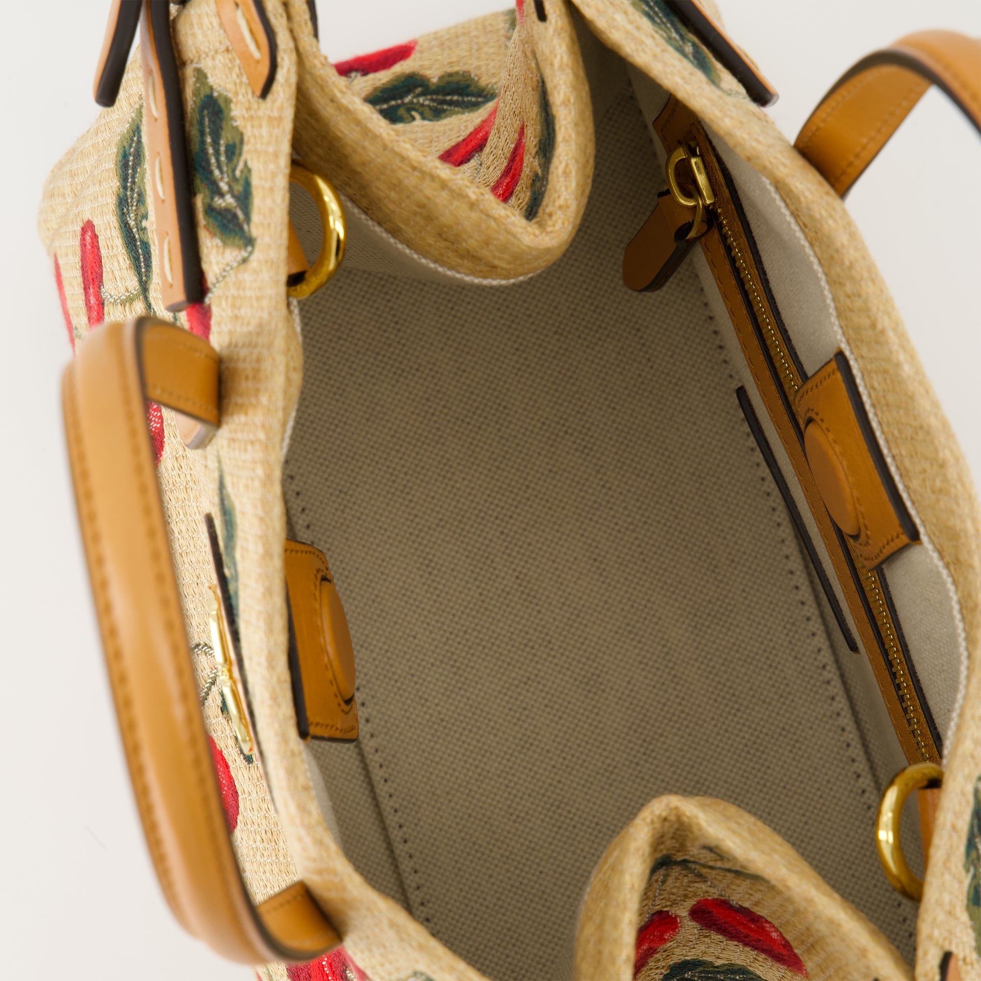 Sacs bandoulière Petit sac cabas Cherryfic Valentino Garavani Beige Femme