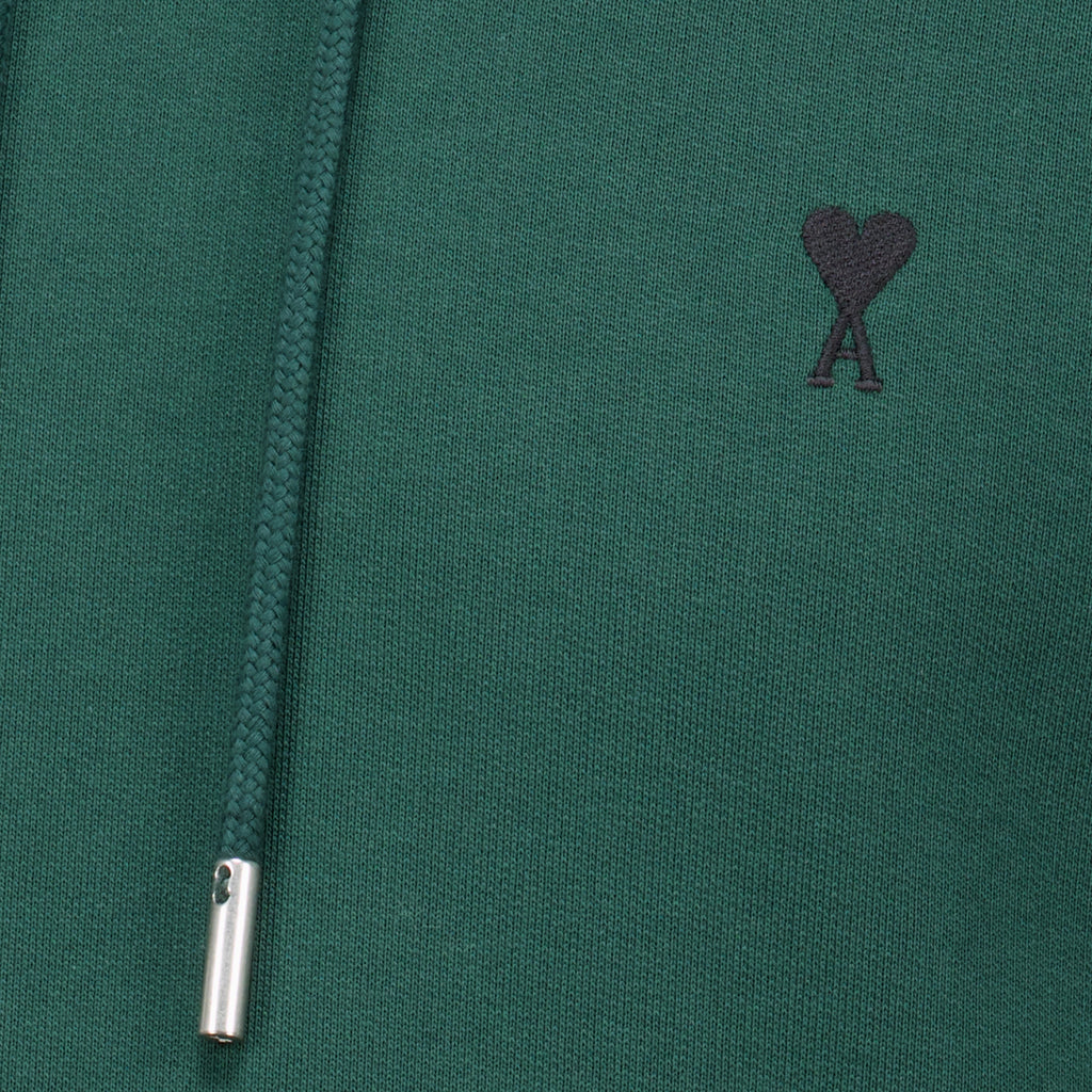 Sweatshirts 그린 후드 스웨트셔츠 Ami PARIS Vert Homme