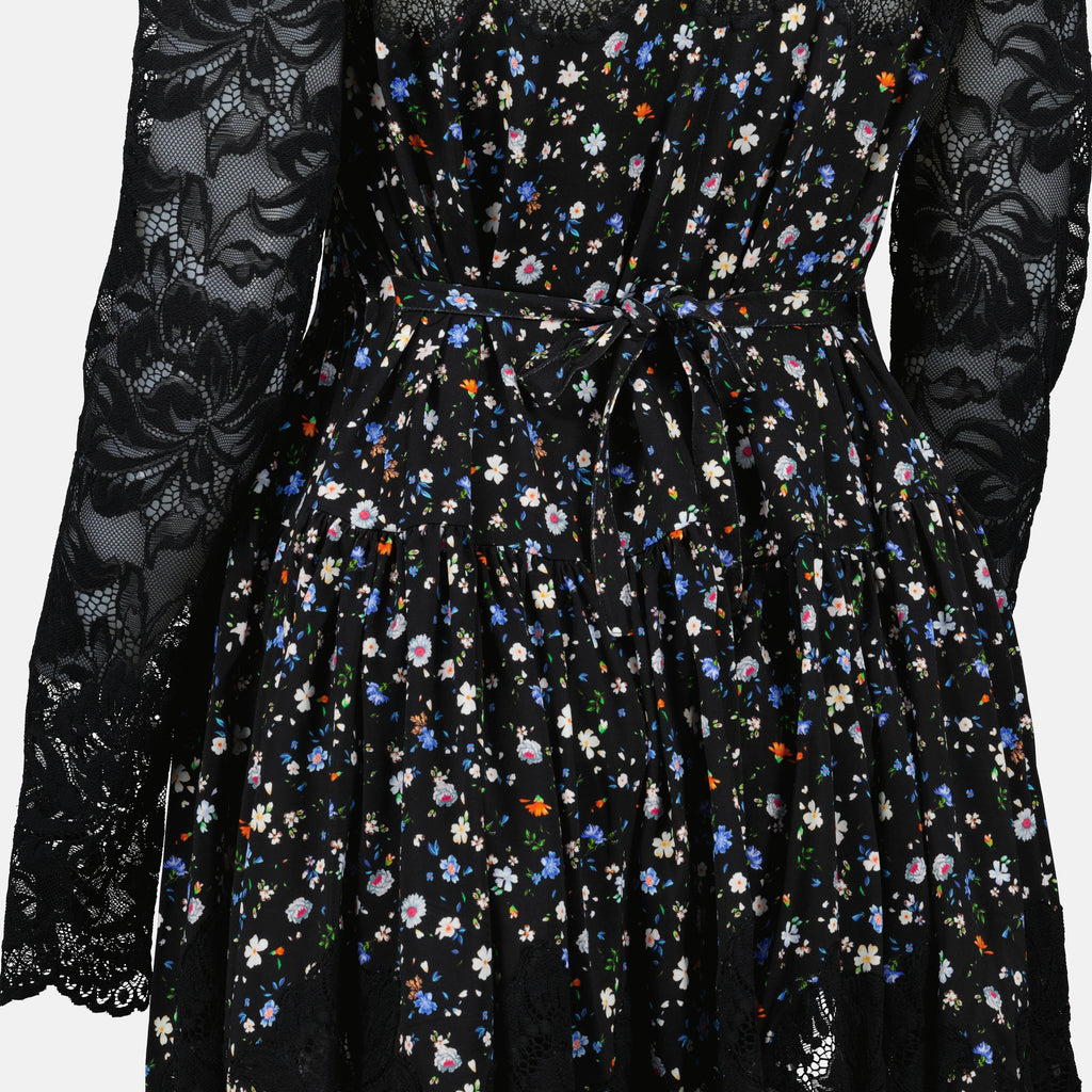 Immagine del vestito corto in pizzo del marchio Rabanne per donna - Stagione Autunno-Inverno 2025 - Vista Dettagliata_3