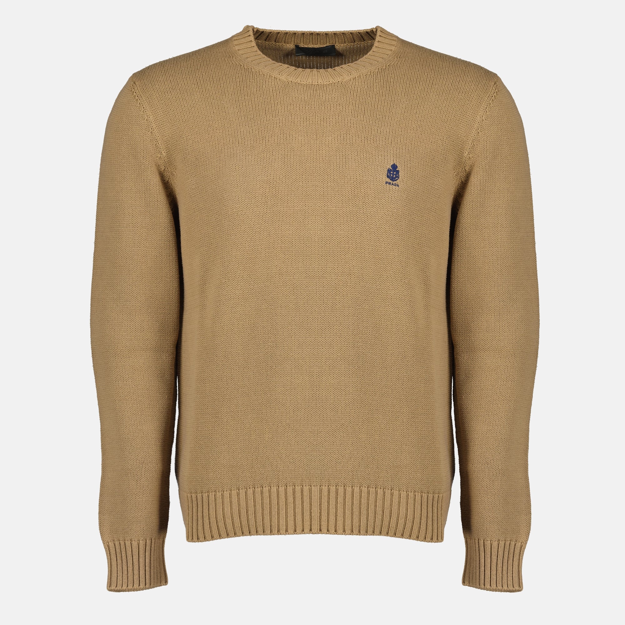 Maille Pull en maille marron Prada Marron Homme