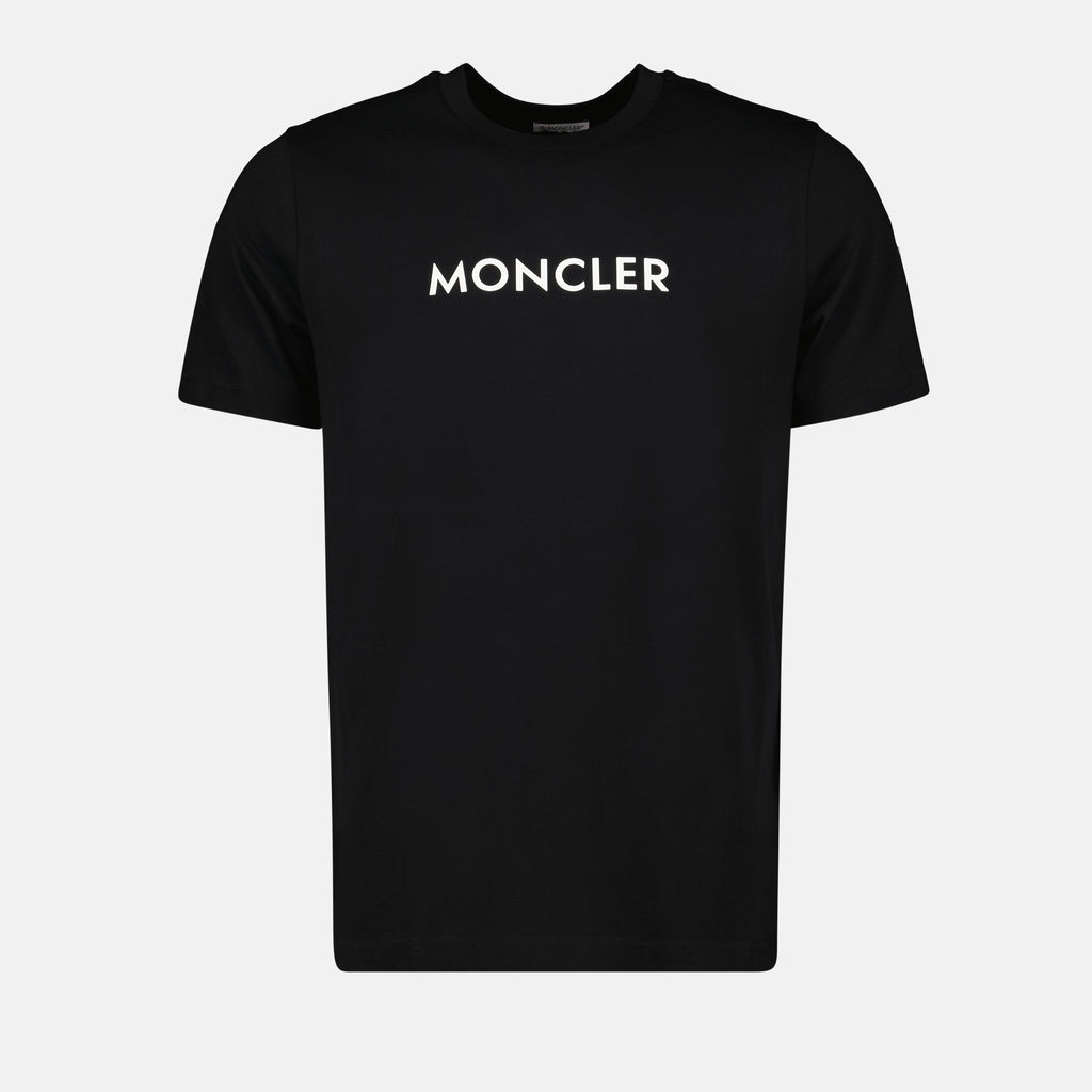 T-shirt T-shirt à logo Moncler Nero Homme