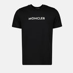 T-shirt T-shirt à logo Moncler Nero Homme