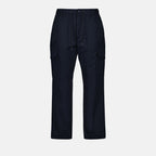 Hosen Gabardine-Hose Moncler Dunkelblau Homme