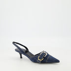 Sapatos de salto Saltos em Denim Voyou Givenchy Azul escuro Mulheres