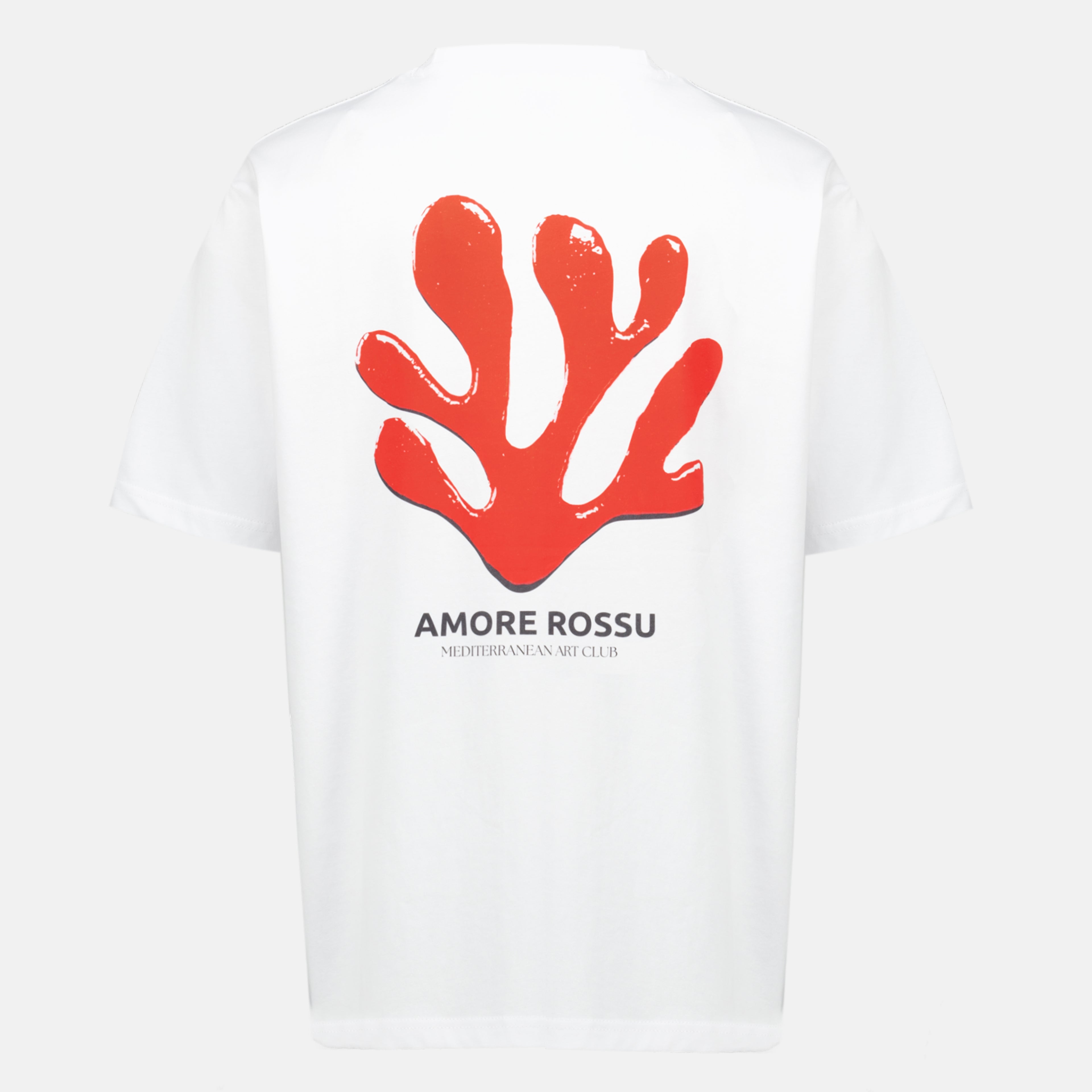 T-shirts T-Shirt Bianca Amore Rossu Fair Blanc Homme
