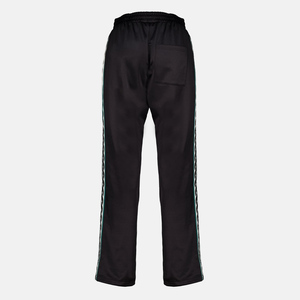 Pantalons D Miroir 블랙 트랙수트 바지 Drole De Monsieur Noir Homme