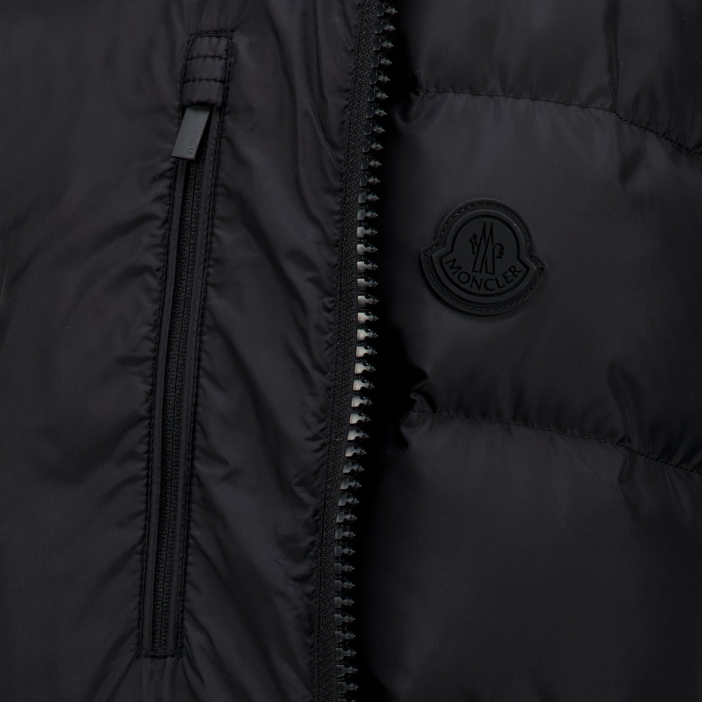 Vestes Malghette Schwarzes Hemd Moncler Noir Homme