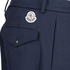 Pantalons Pantalon carotte Moncler Bleu Homme