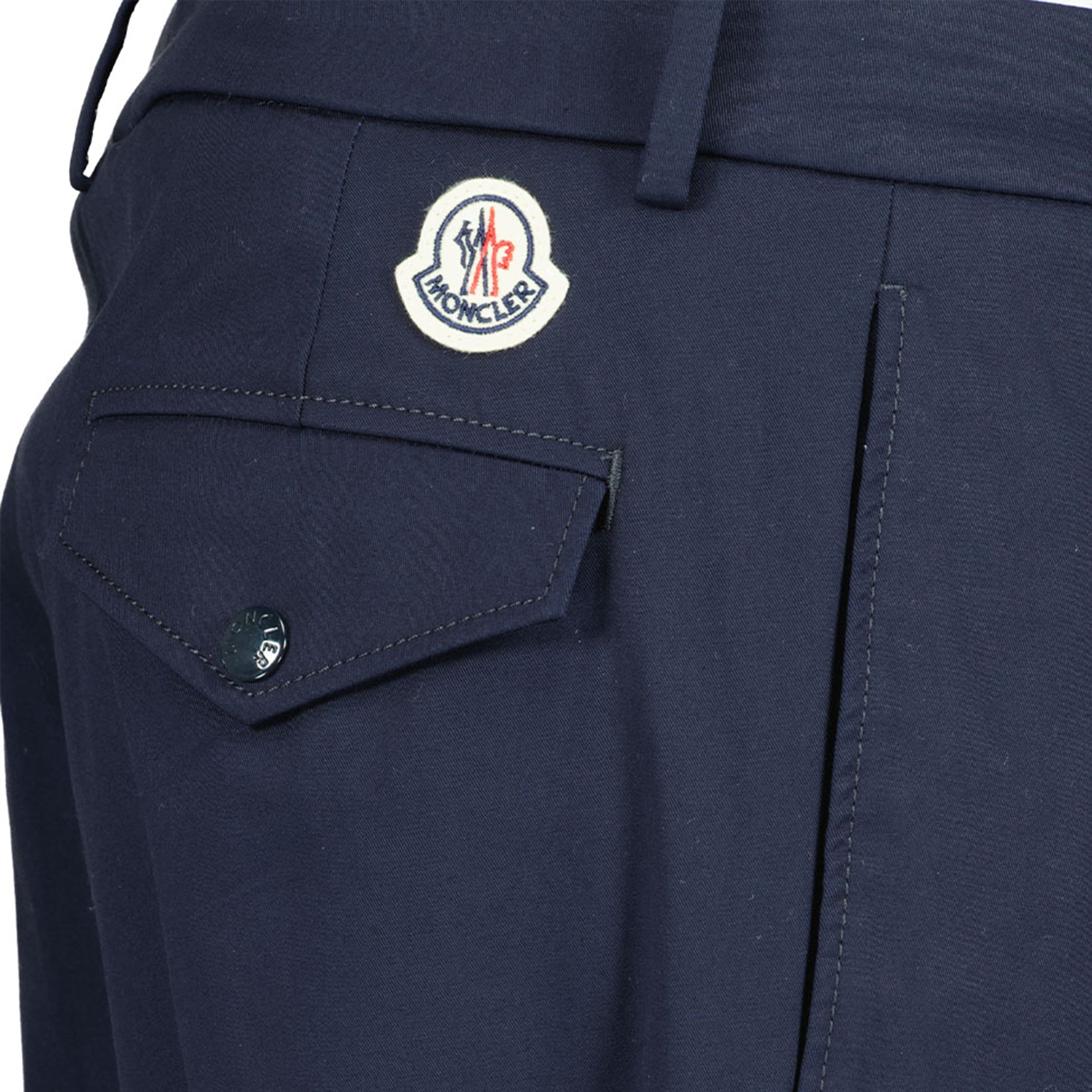 Pantalons Pantalon carotte Moncler Bleu Homme