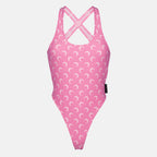 Beachwear Traje de baño de una pieza Pink Moon Marine Serre Rose Femme