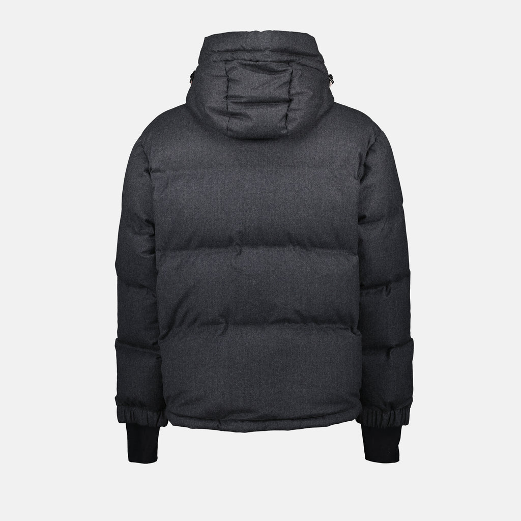 Coats Krun Down Jacket Moncler Grenoble Gray Homme