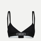 Sous-vêtements et homewear Brassière 90'S Vintage Logo Versace Noir Femme