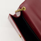 크로스백 Sac Kate en cuir Saint Laurent 보르도 Femme