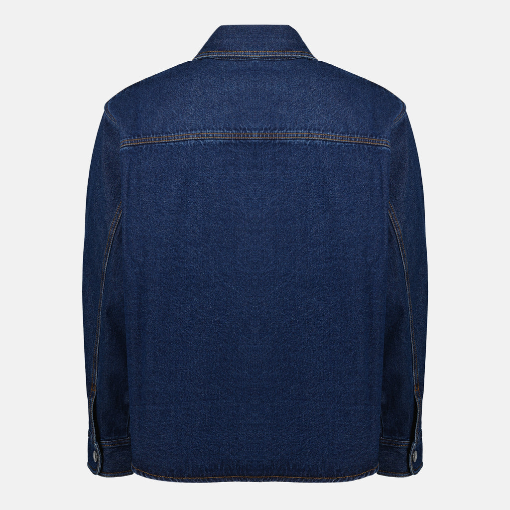 Image of the Ami heart shirt from the brand Ami PARIS for Unisex - Autumn-Winter Season 2025 - Detailed View_2